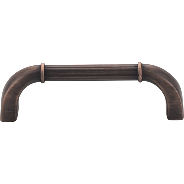 96 Mm Center-to-Center Brushed Oil Rubbed Bronze Cordova Cabinet Pull